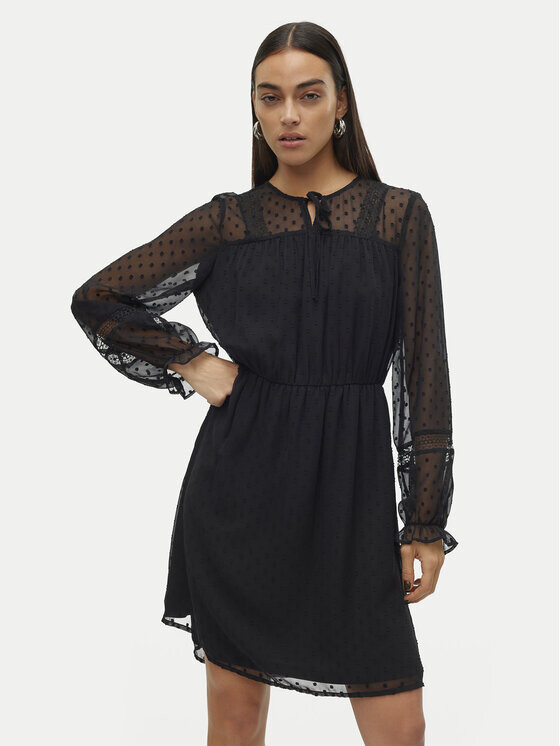 

Платье на каждый день стандартного кроя Vero Moda, черный