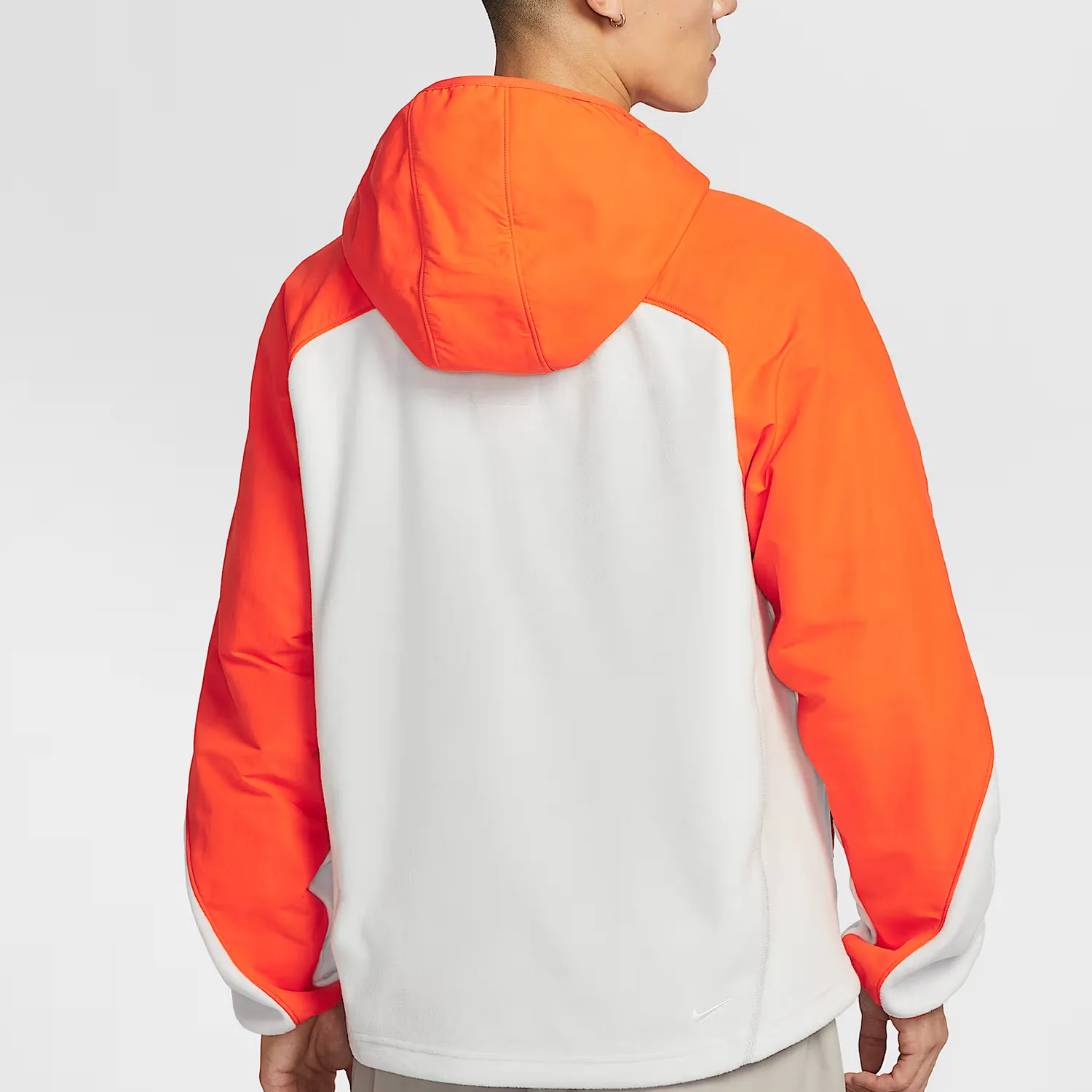 Толстовка Wolf Tree на молнии Nike, Safe Orange/Dust Photon/Bright Purple/Mountain White — фото 4