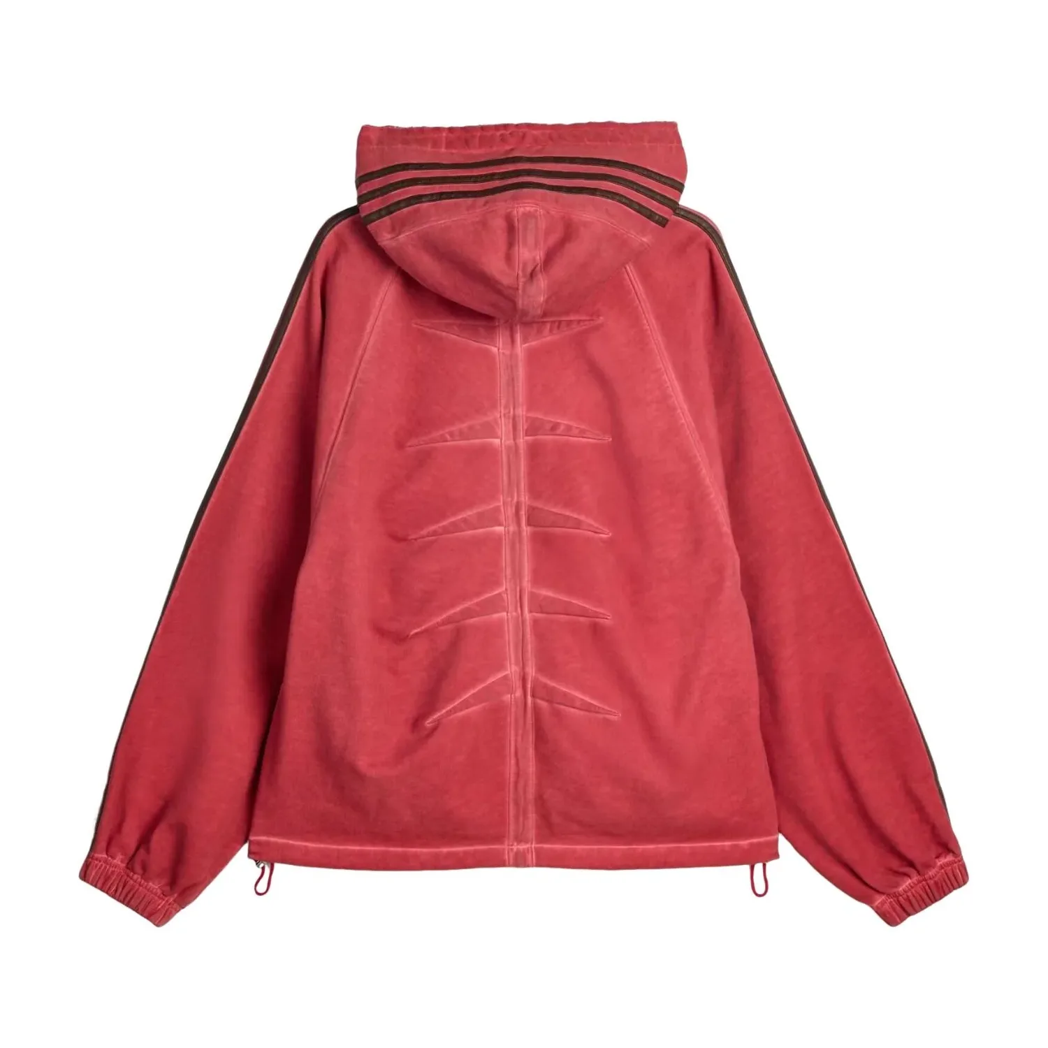 Толстовка Adidas x Thug Club, азиатский размер, цвет 'Power Red' — фото 2