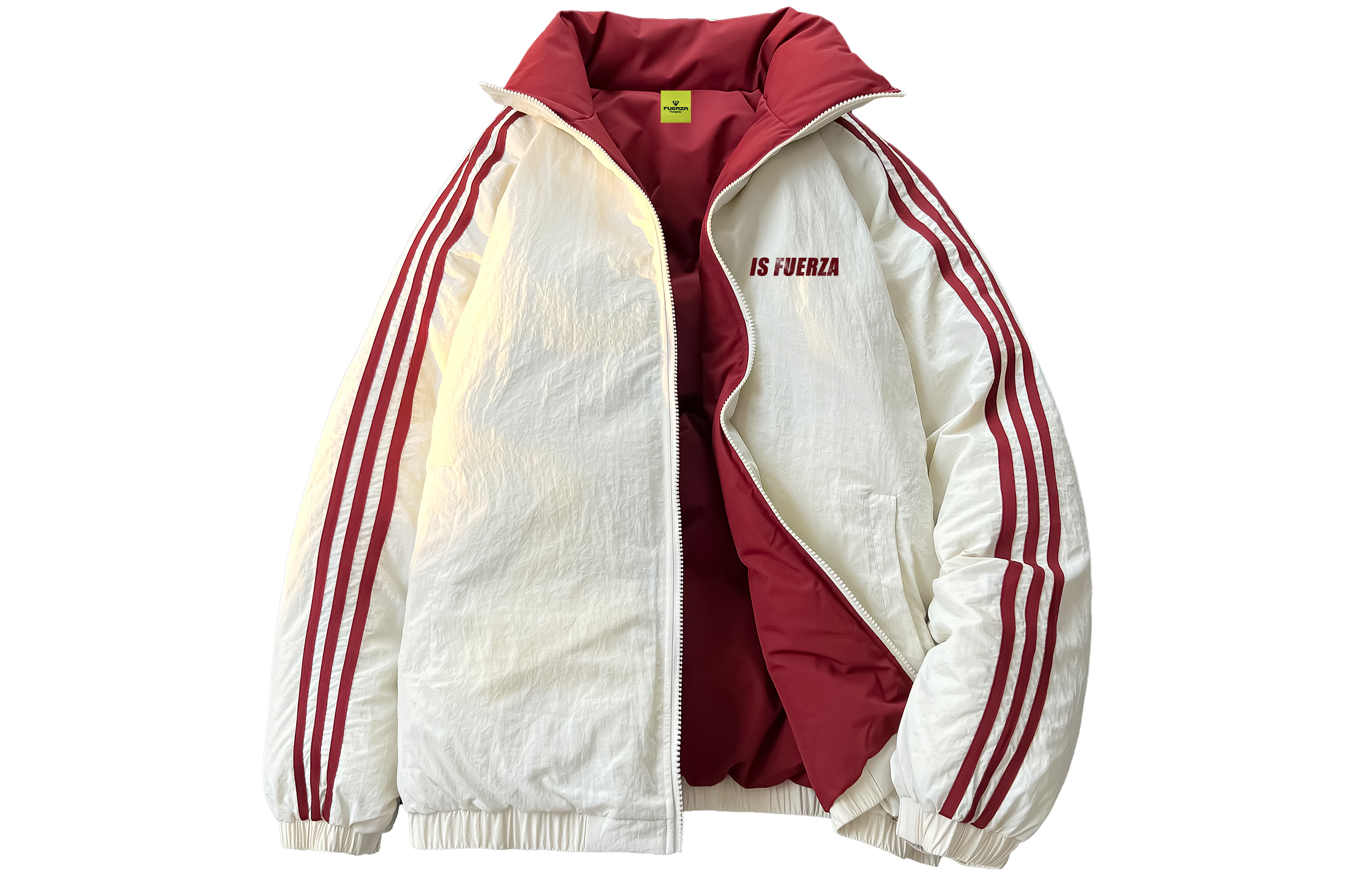 

FUERZA Куртка Unisex, Khaki[Thickened Upgraded Puffer Jacket]