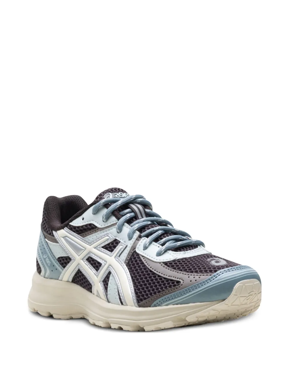 Кроссовки Jog 100S Espresso/Vanilla Ice из коллаборации с Kith ASICS, коричневый — фото 2