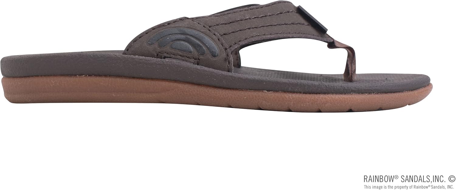 Детские сандалии Rainbow Sandals Cape из формованной резины, темно-коричневый — фото 4