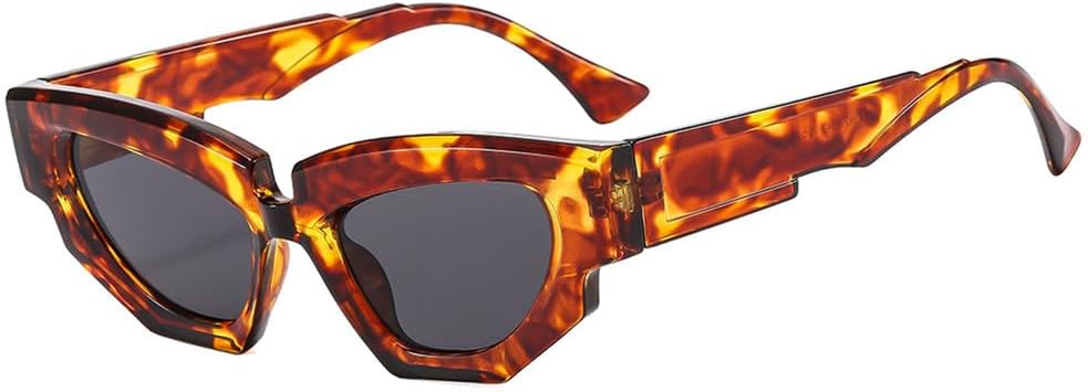 

Солнцезащитные очки UV400 - "Кошачий глаз", желейные, с леопардовым принтом и градиентом, для мужчин и женщин, для спорта, бега и велоспорта на открытом воздухе generic, Leopard