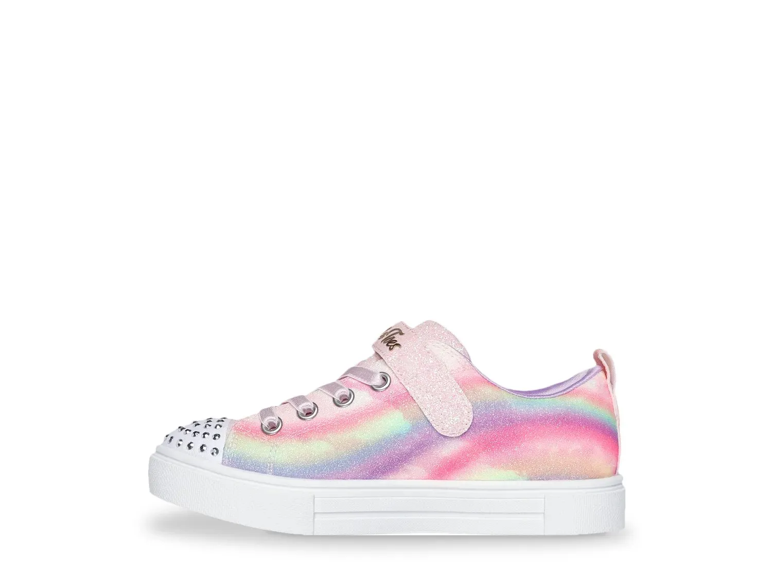 Кроссовки Skechers Twinkle Toes Twinkle Sparks Ombre Love — детские, светло-розовые — фото 2