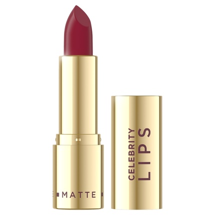 

Матовая помада Celebrity Lips Matte Lipstick 517 — высококачественная матовая помада для смелого образа. Eveline Cosmetics