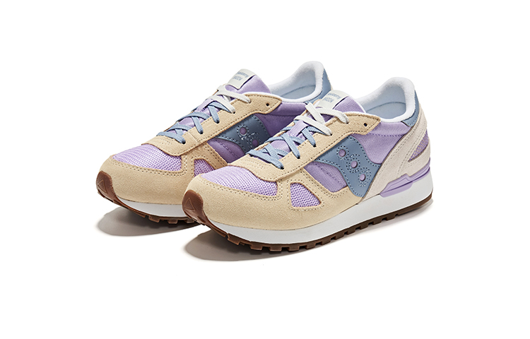 Saucony Shadow Original Детские 'Фиолетово-Синий', Жёлто-Фиолетовый — фото 3