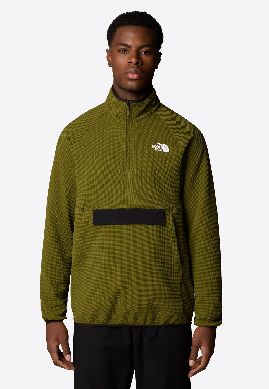

Флисовый джемпер KECHA PACKABLE ANORAK The North Face, зеленый