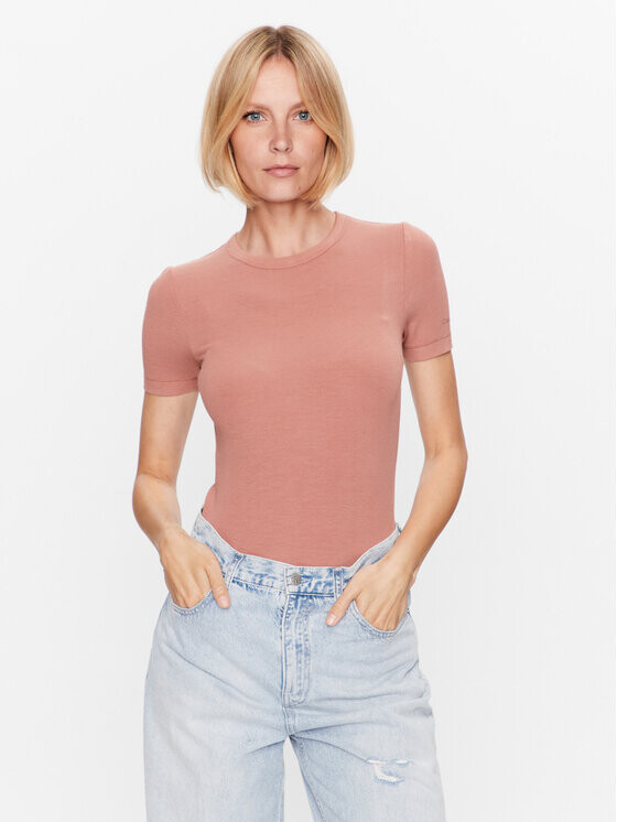 

Футболка стандартного кроя Calvin Klein, оранжевый