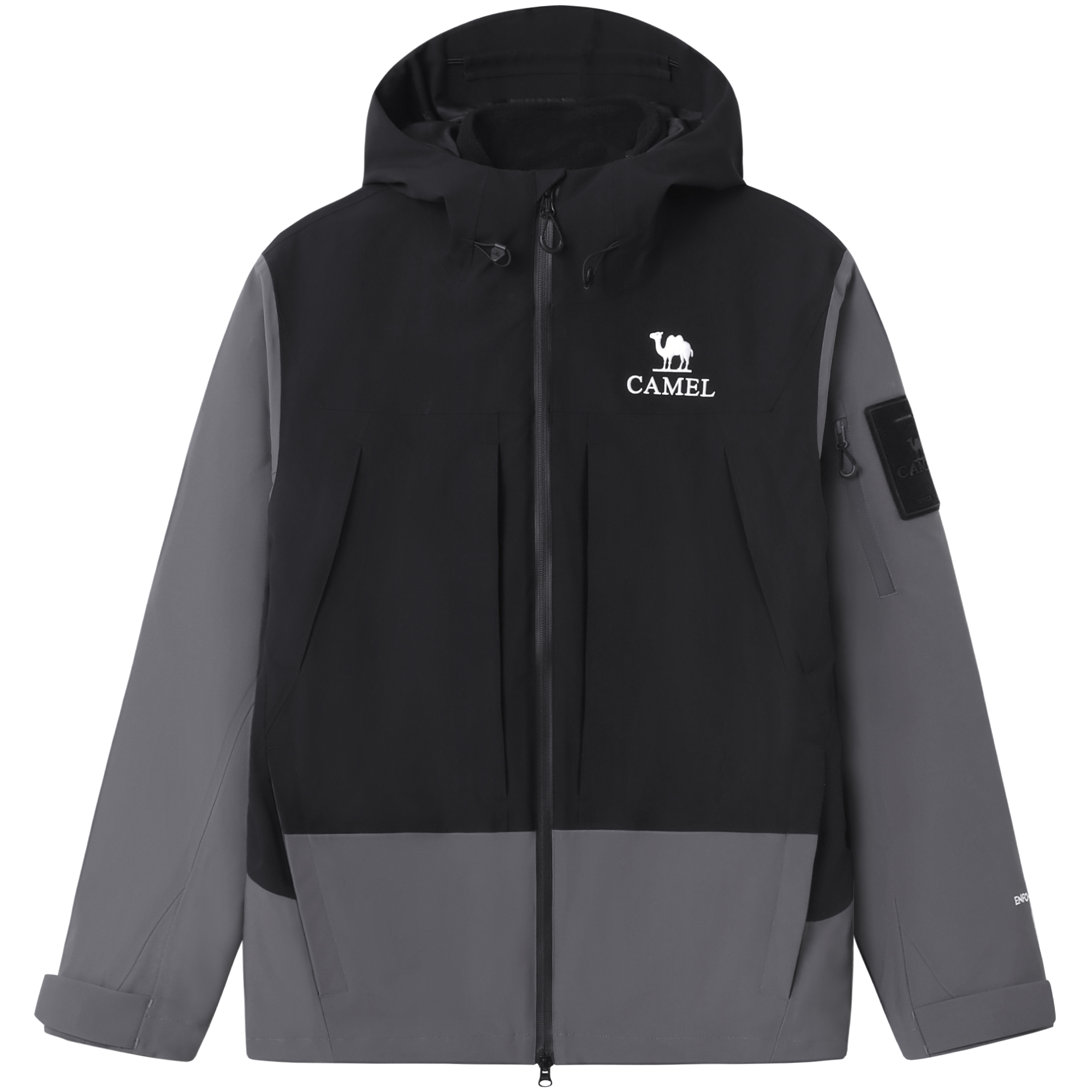 

Мужская куртка-ветровка для любой погоды CAMEL, Phantom Black/Dark Gray, Черный, Мужская куртка-ветровка для любой погоды CAMEL, Phantom Black/Dark Gray