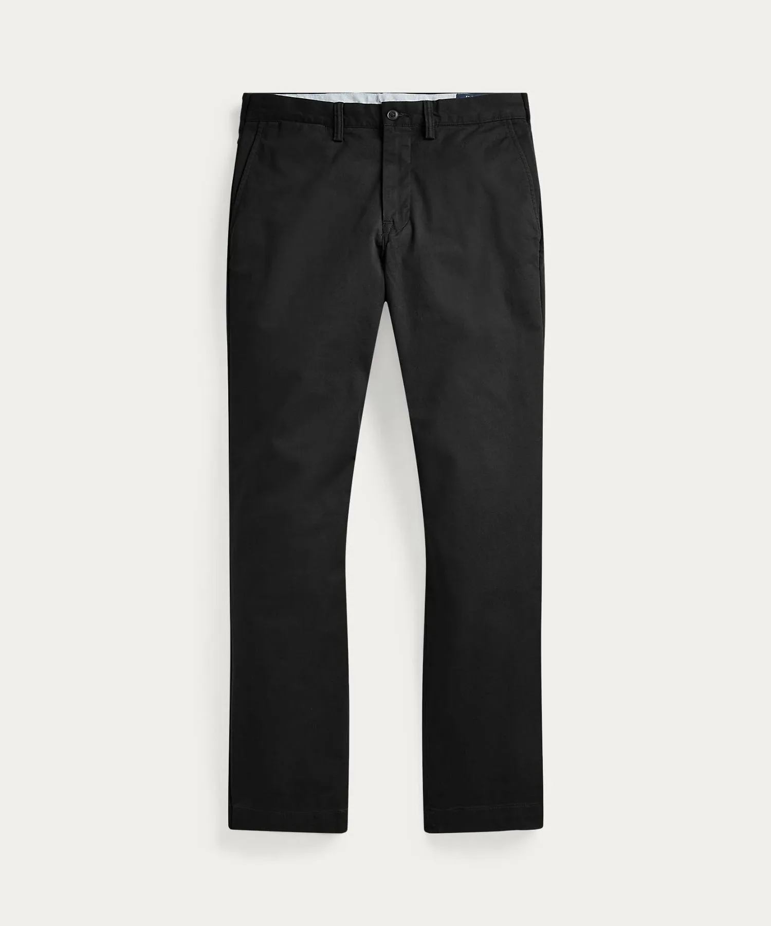 Эластичные брюки-чиносы прямого кроя из выстиранной ткани. Polo Ralph Lauren, 001 Black — фото 2