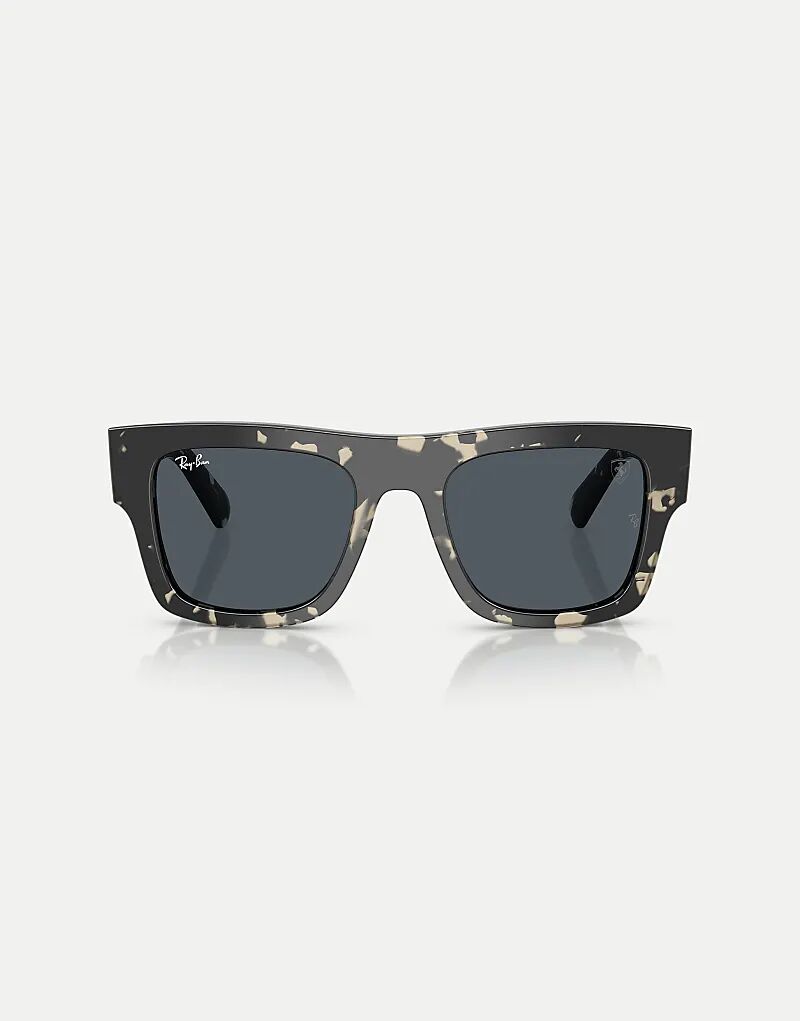 

Солнцезащитные очки Ray-Ban Rb2217m Scuderia Ferrari Collection Square с серыми линзами в цвете «серый Гавана»