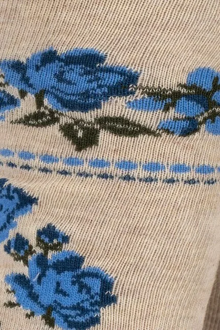 Колготки детские 2 шт Flower and Cherry Jacquard Tights Konges Sløjd, розовый — фото 3