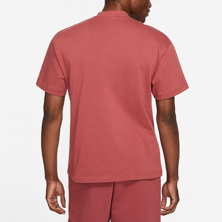 Футболка мужская Laser Crimson/Cedar Nike, цвет Laser Crimson/Cedar — фото 3