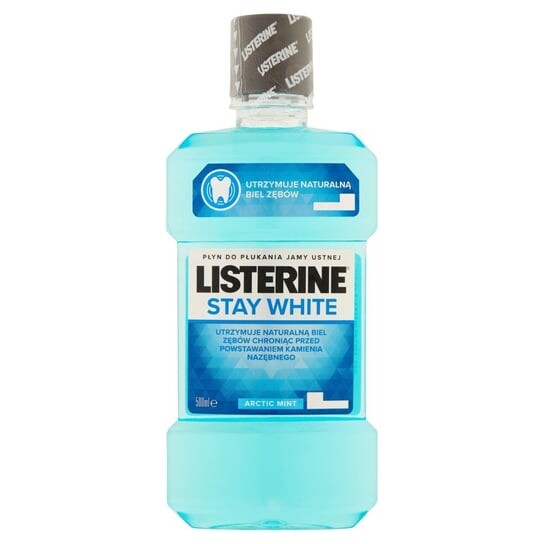 

Защитная жидкость для полоскания рта, 500 мл Listerine, Stay White