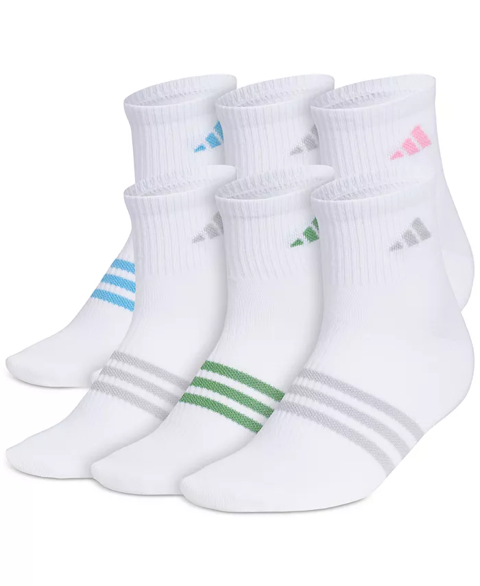 

Женские носки 6 пар Superlite 3.0 Quarter adidas, белый