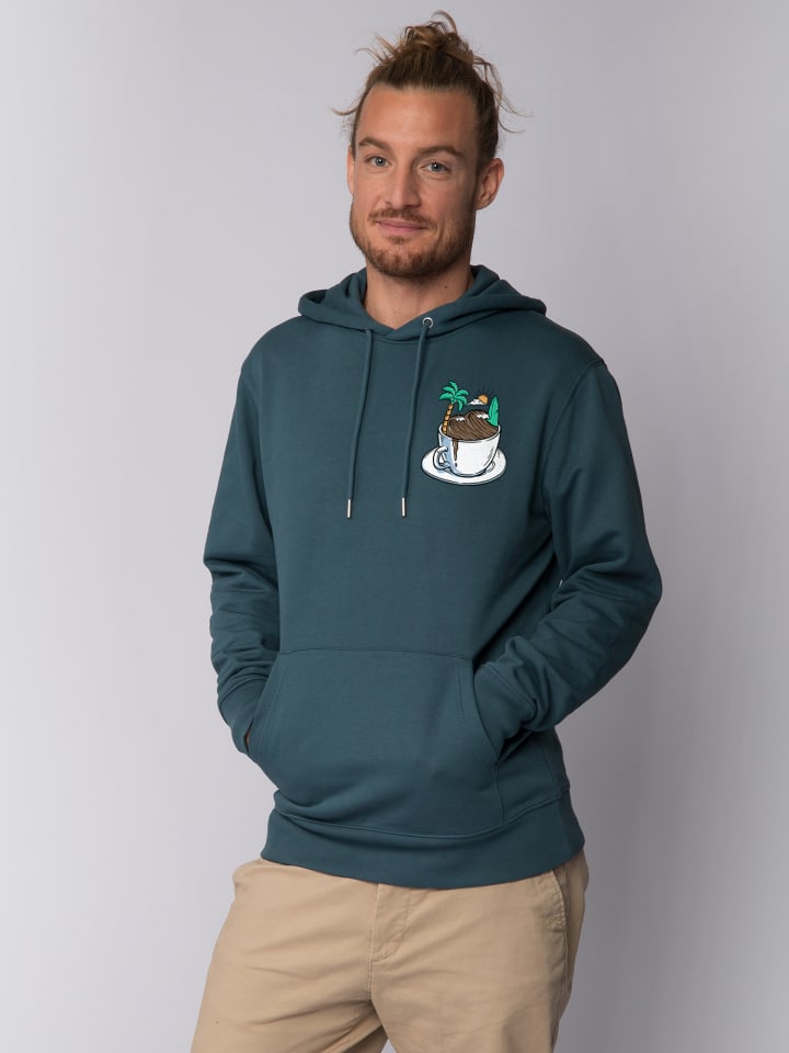 

Толстовка wat Apparel Sweatshirt Coffee waves, цвет Petrol