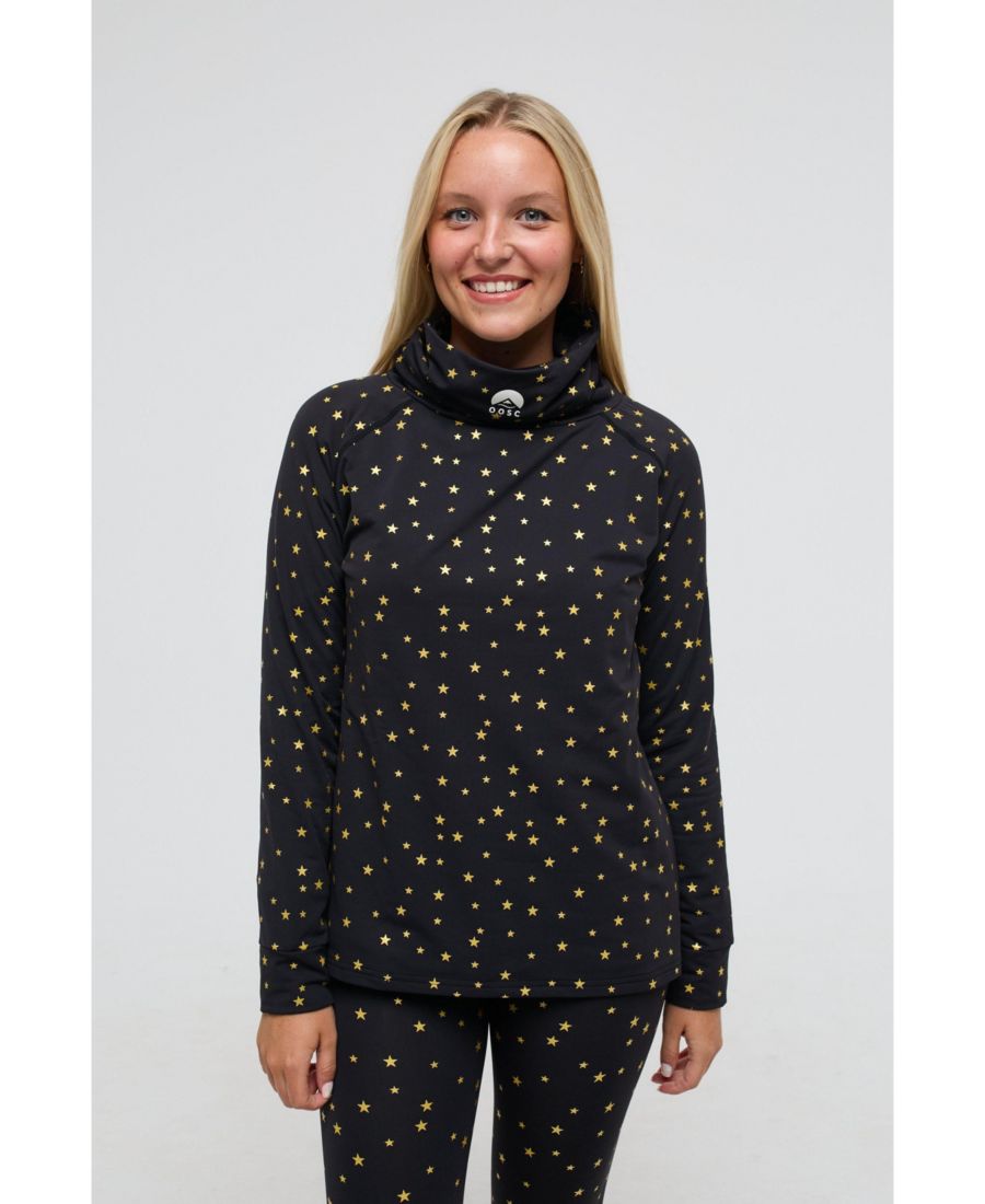 

Женская термофутболка с высоким воротником - Shining Star OOSC, Shining star