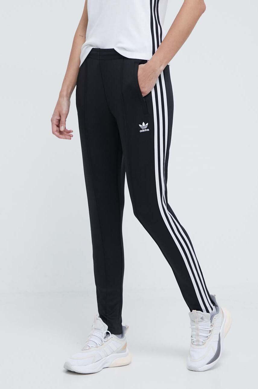 Джоггеры adidas Originals SST Classic TP, черный — фото 2