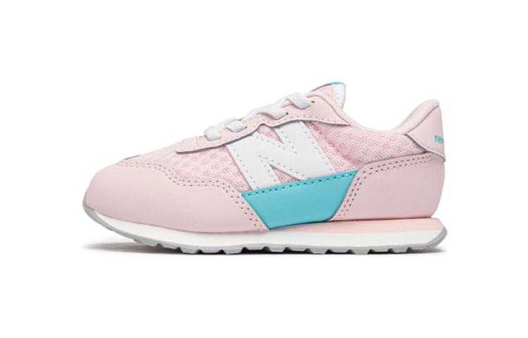 New Balance NB 237 Низкие детские и подростковые туфли, розовые — фото 3