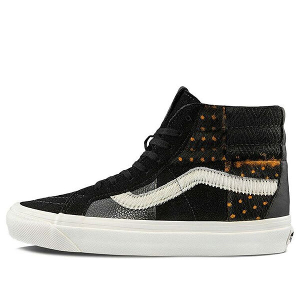 

Кроссовки shoes skate shoes 'black white yellow' Vans, черный