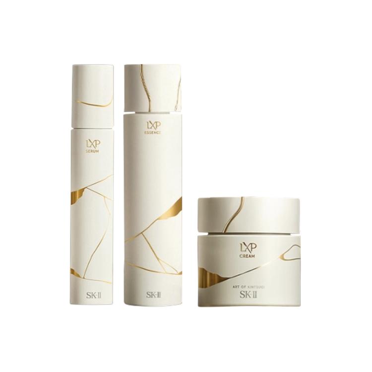 SK II LXP набор для ухода за кожей: крем для лица, сыворотка, крем для глаз, успокаивающий и подтягивающий, 15г+50г+150мл SK-II — фото 2