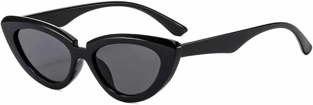 

Винтажные женские солнцезащитные очки «кошачий глаз», роскошные мужские очки для активного отдыха, поездок и путешествий, с защитой от УФ-излучения UV400 TVTBBVV, Black Gray