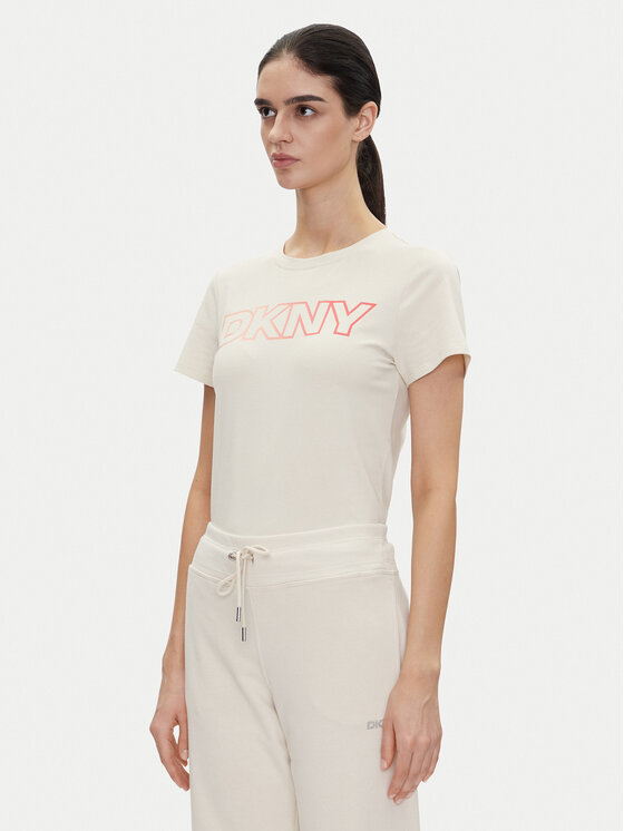 

Футболка обычного кроя DP5T1193 Dkny Sport, бежевый