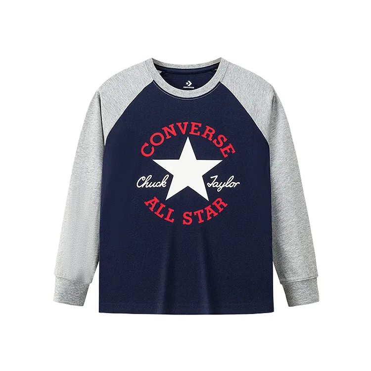 Футболка для детей Crew Neck Moderate Converse, mazarran — фото 3