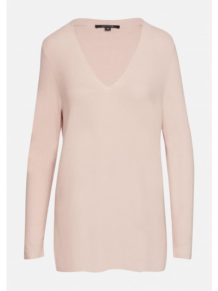 

Вязаный свитер цвета 4090_жемчужно-розовый comma