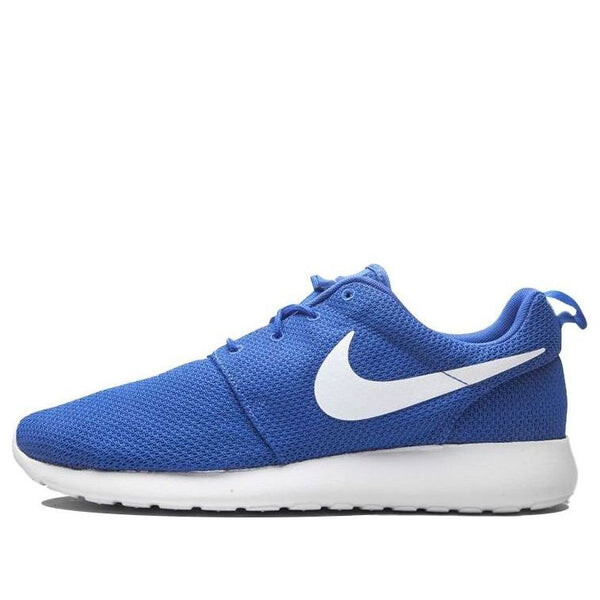 

Кроссовки roshe one lightweight shock absorption non-slip low tops casual blue 'game royal' Nike, синий