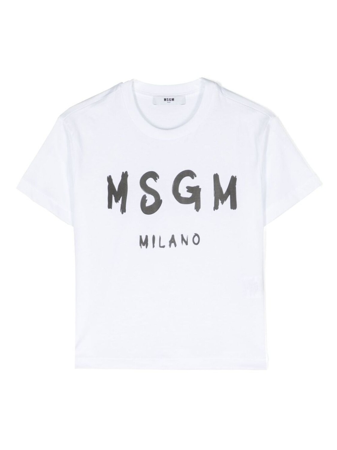 

MSGM Kids футболка с логотипом, белый