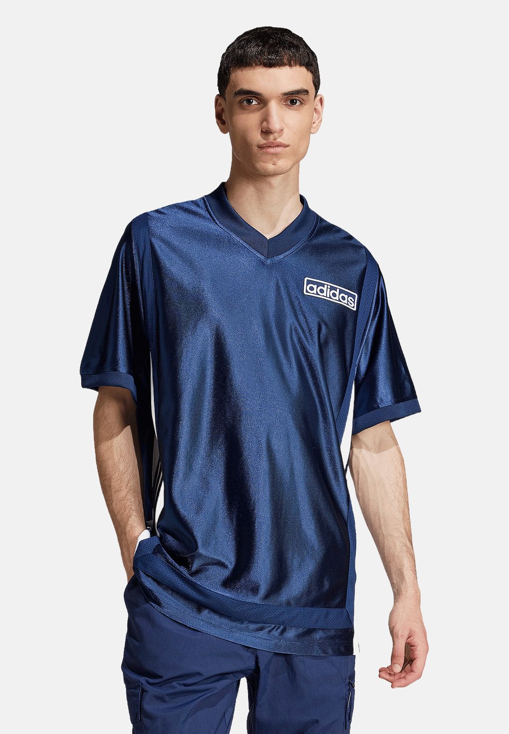

Футболка с принтом LIFESTYLE - BREAK Adidas Originals, синий