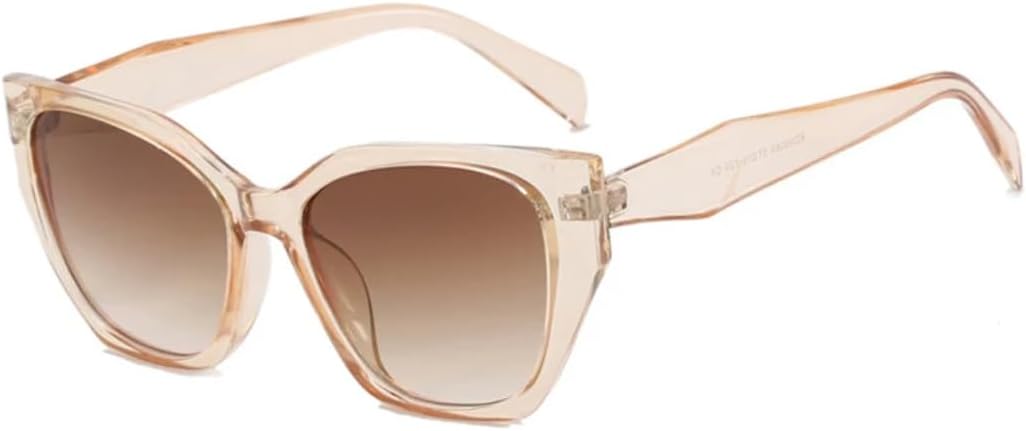 

Солнцезащитные очки с защитой UV400 | Маленький размер "кошачий глаз" | Цветные линзы | Для женщин и мужчин | Для занятий спортом на открытом воздухе и вождения DSVIGF, Tea Gradient Tea