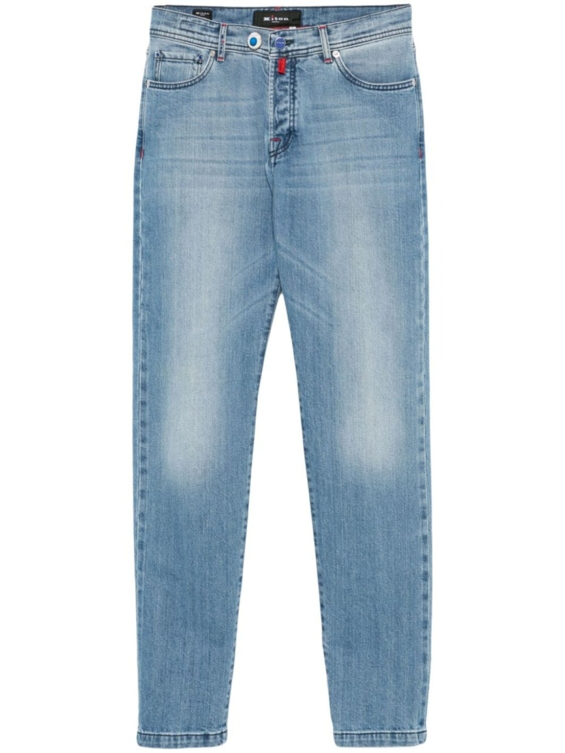 

Kiton узкие джинсы, синий