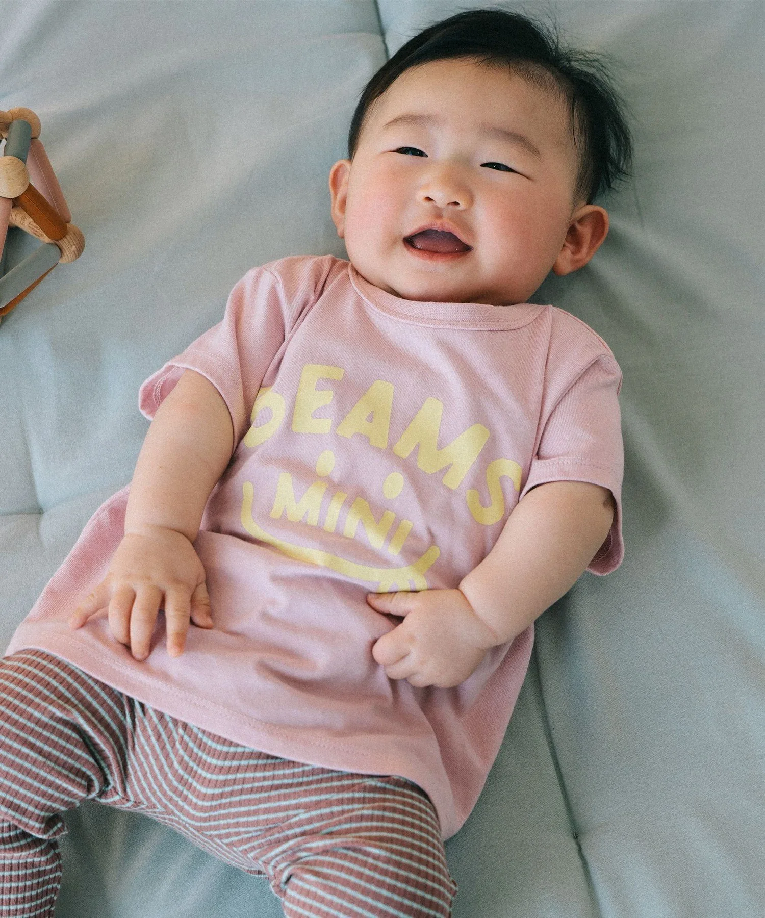 Футболка Baby Smile 2026SS (70-80 см) Beams Mini, PINK