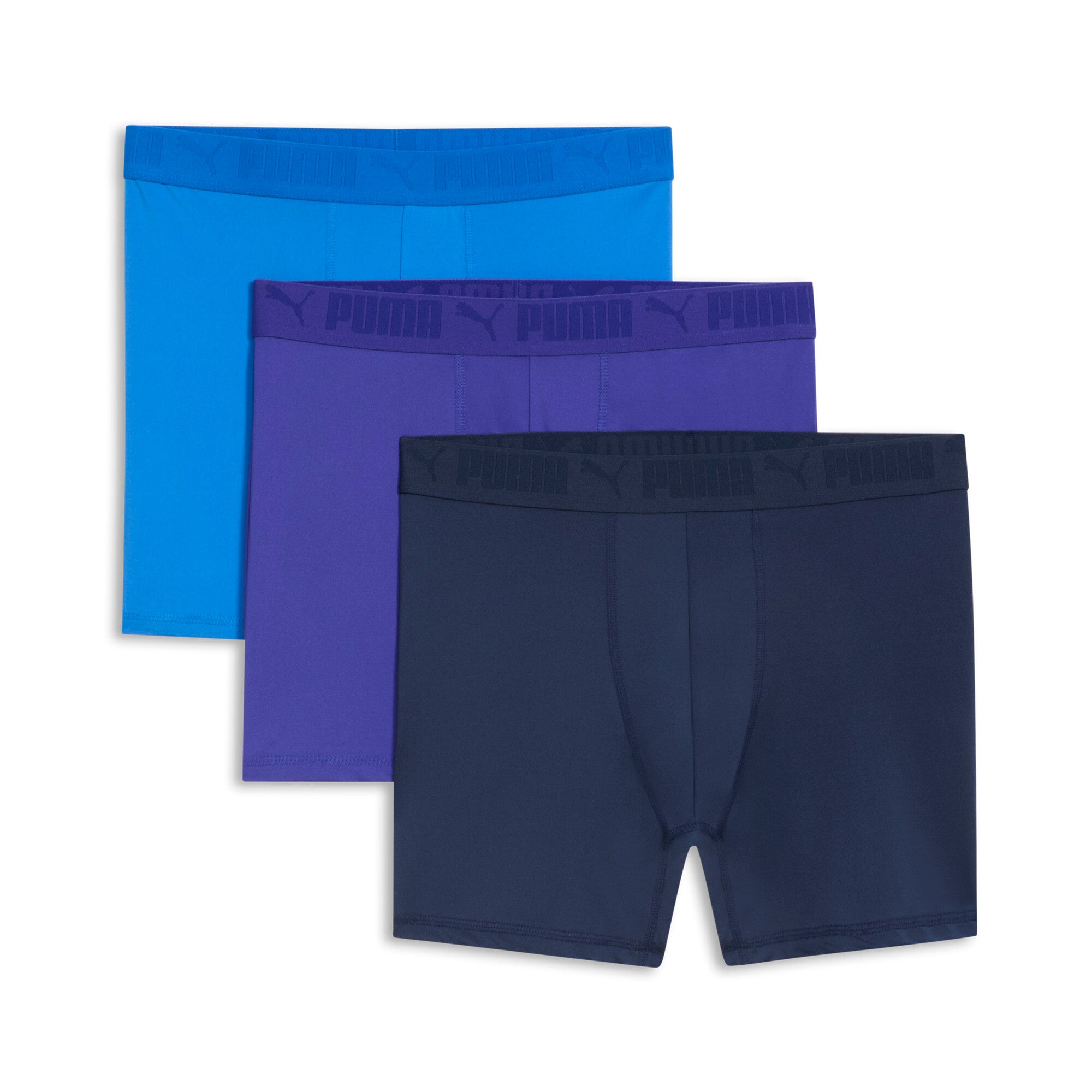 

Мужские трусы-боксеры PUMA Athletic Fit (3 шт. в упаковке), синий
