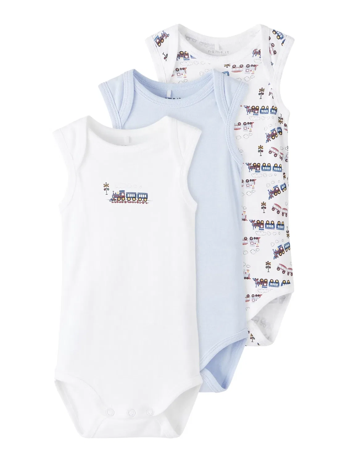 Боди без рукавов 3er Pack Name it, heather