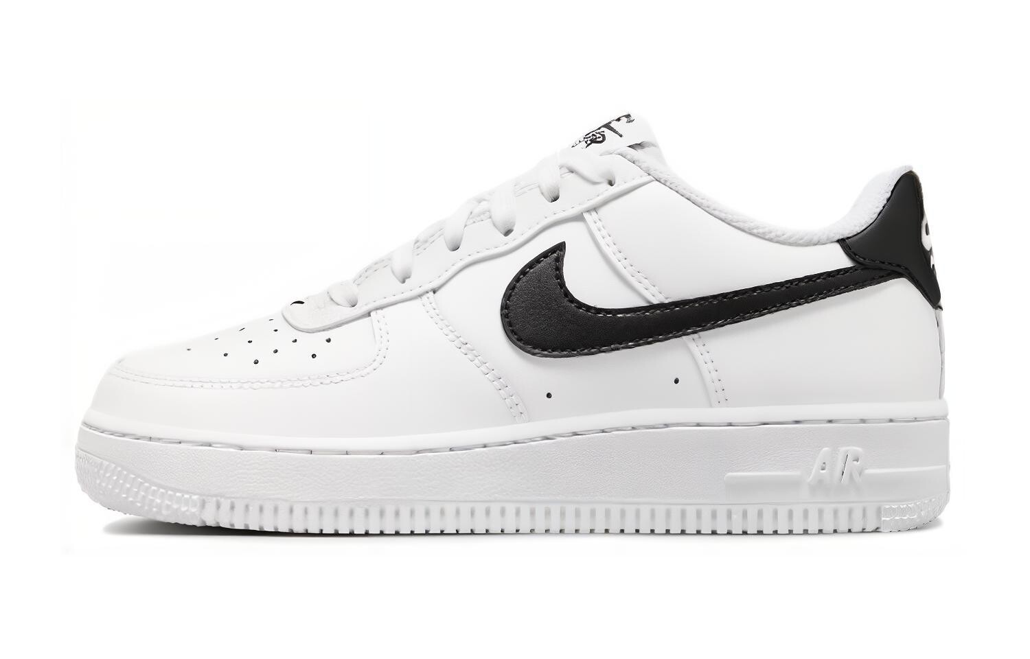 

Air Force 1 GS «Белый черный» Nike, белый/черный