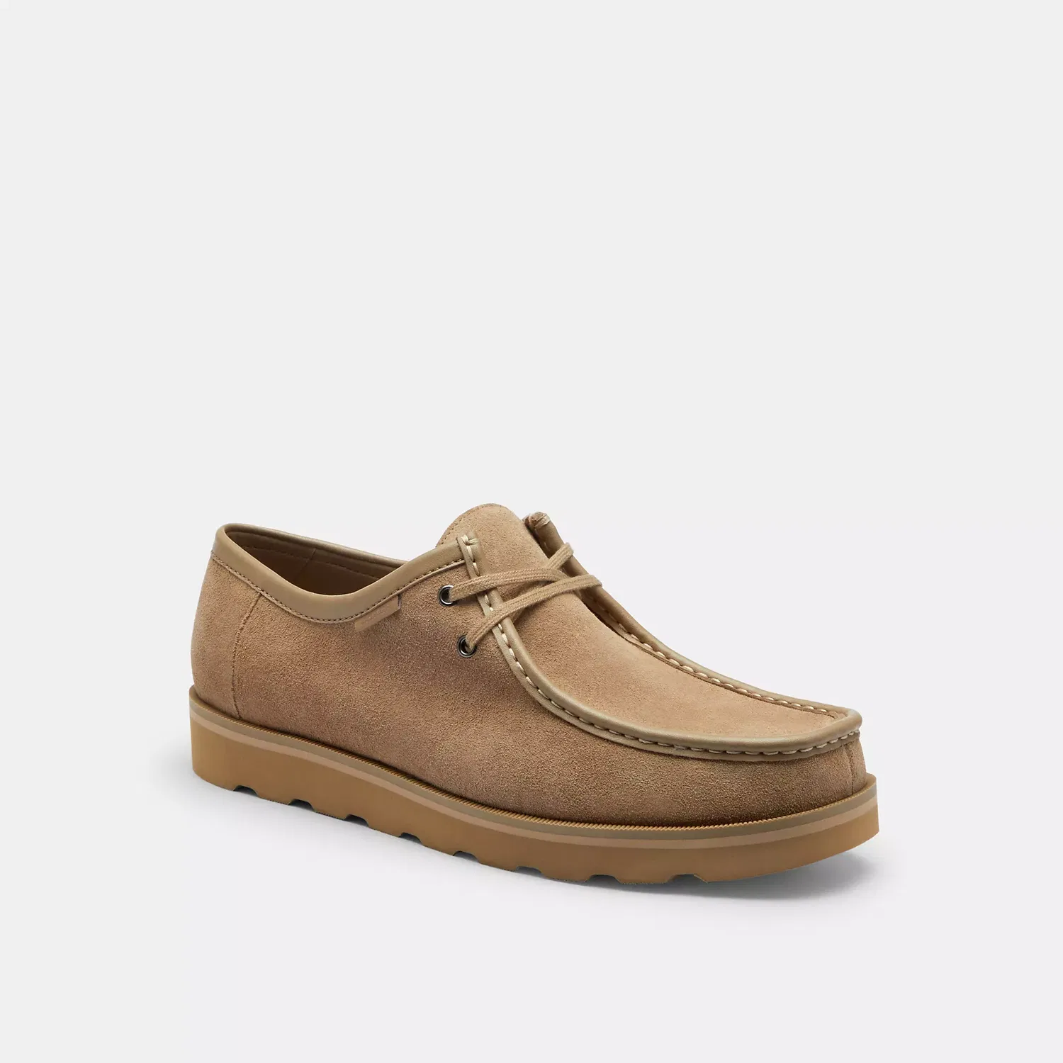 Кроссовки Coach Outlet Chukka с фирменной канвой, Stone