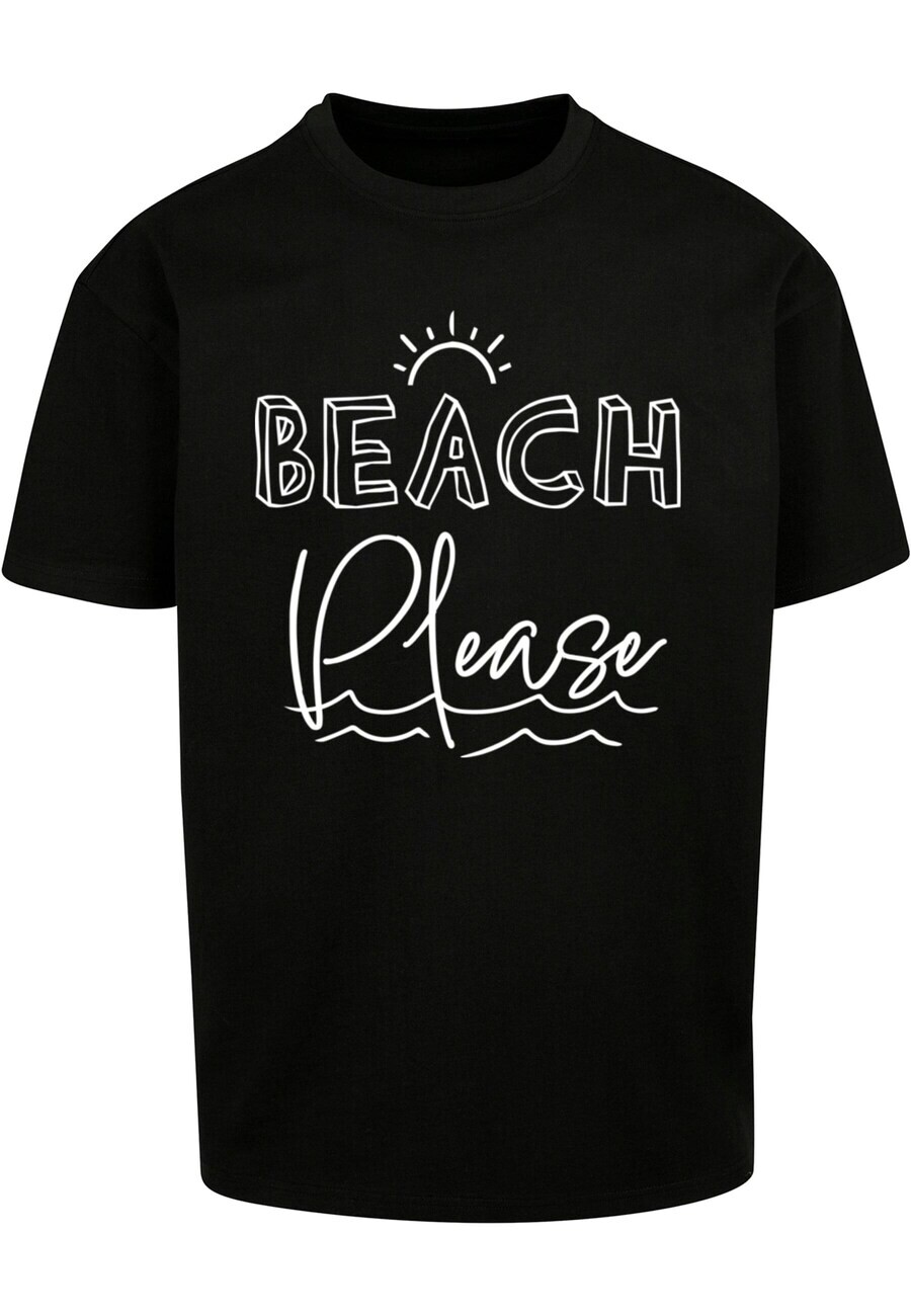 

Футболка Merchcode BEACH PLEASE, черный