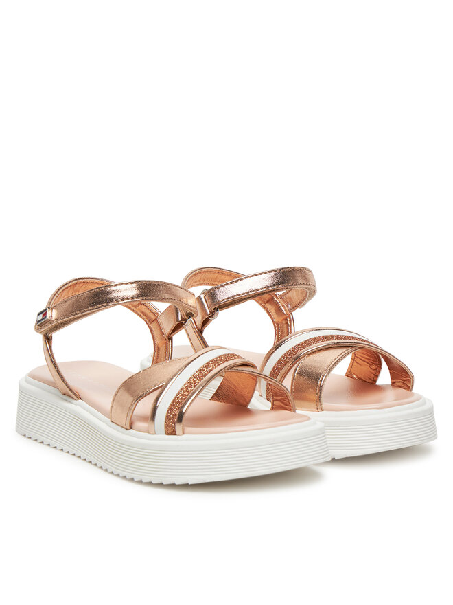 Сандалии Sandal T4A2-33800-0569 M Tommy Hilfiger, розовый — фото 2