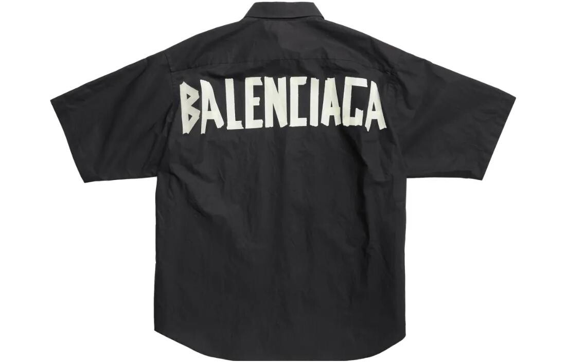 

Мужская рубашка Balenciaga, цвет Black