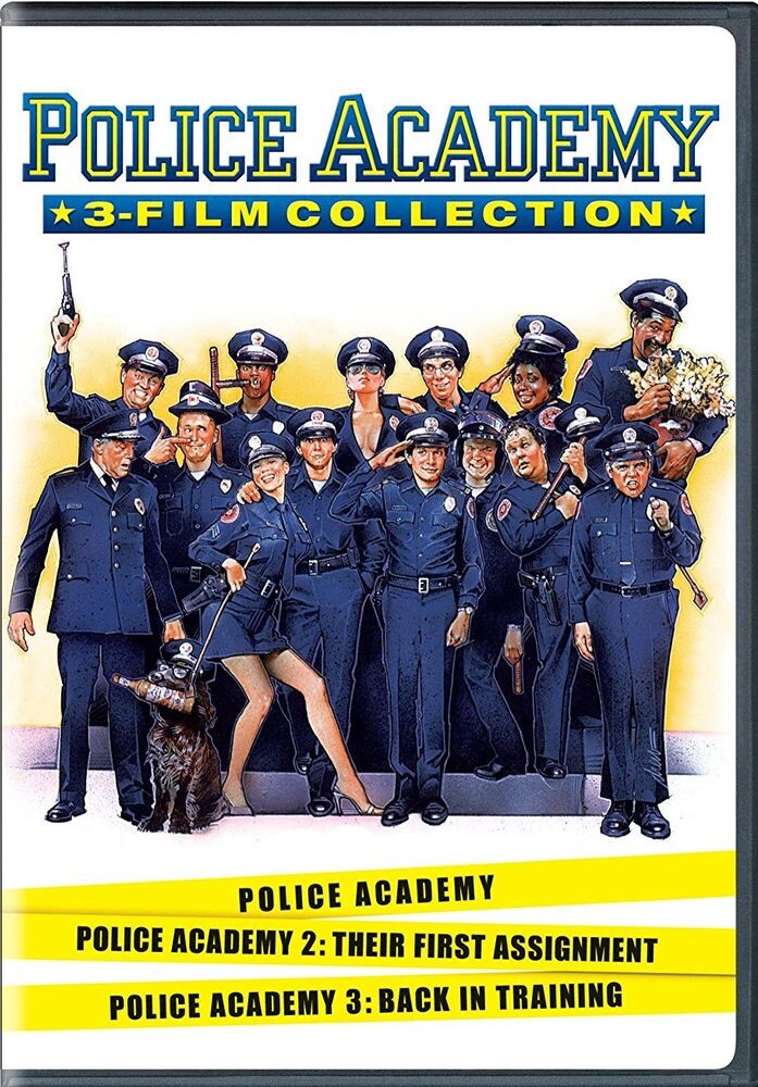 

Диск DVD Police Academy 1-3 Collection