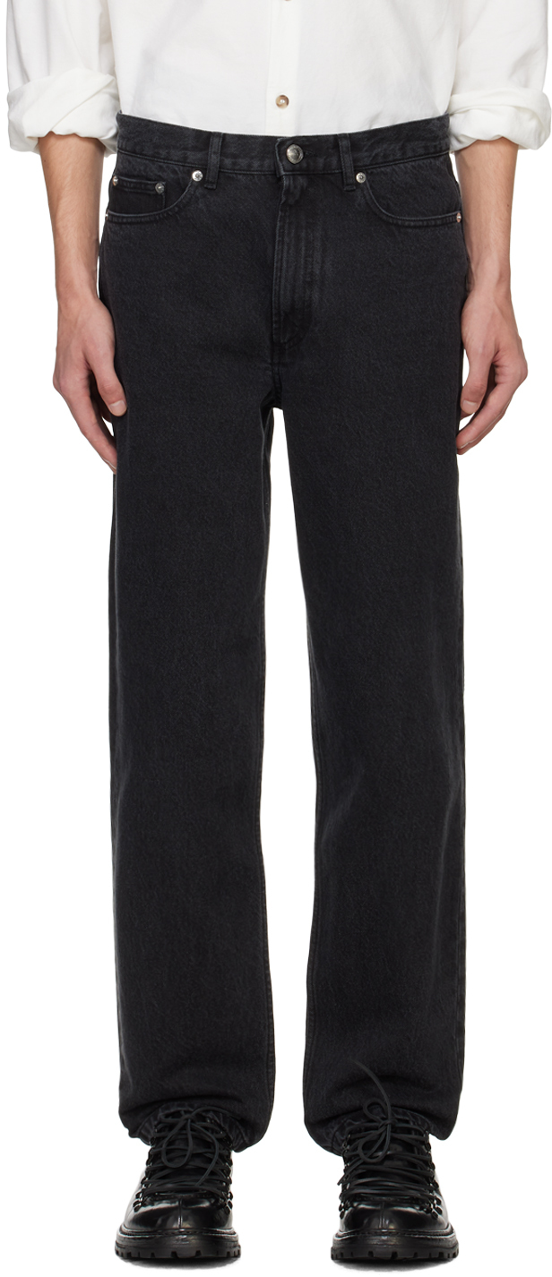 

Черные джинсы Martin A.P.C., Washed black