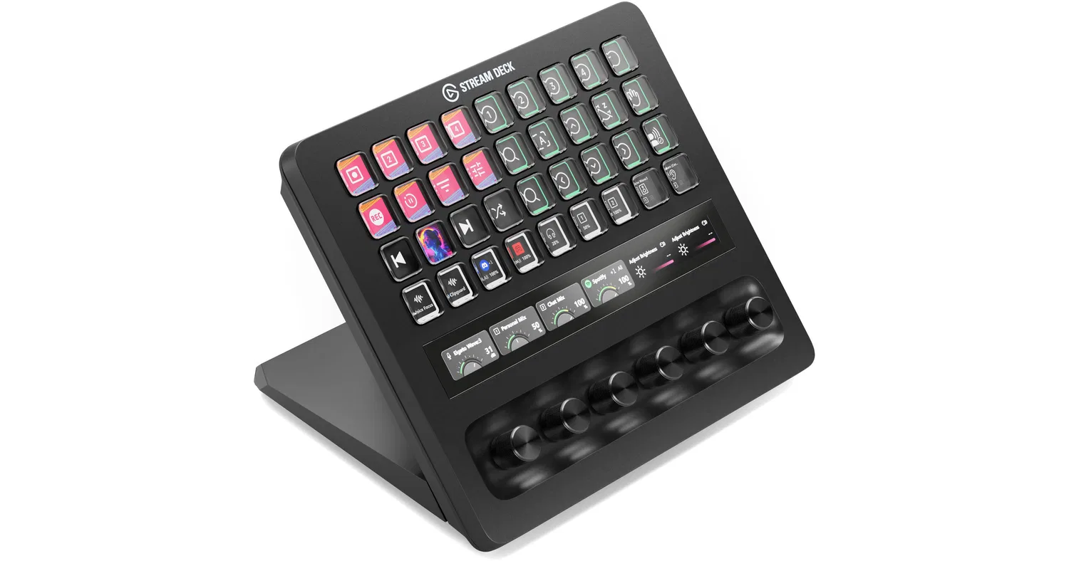 Elgato Stream Deck + XL купить по цене от 41514 ₽ в интернет