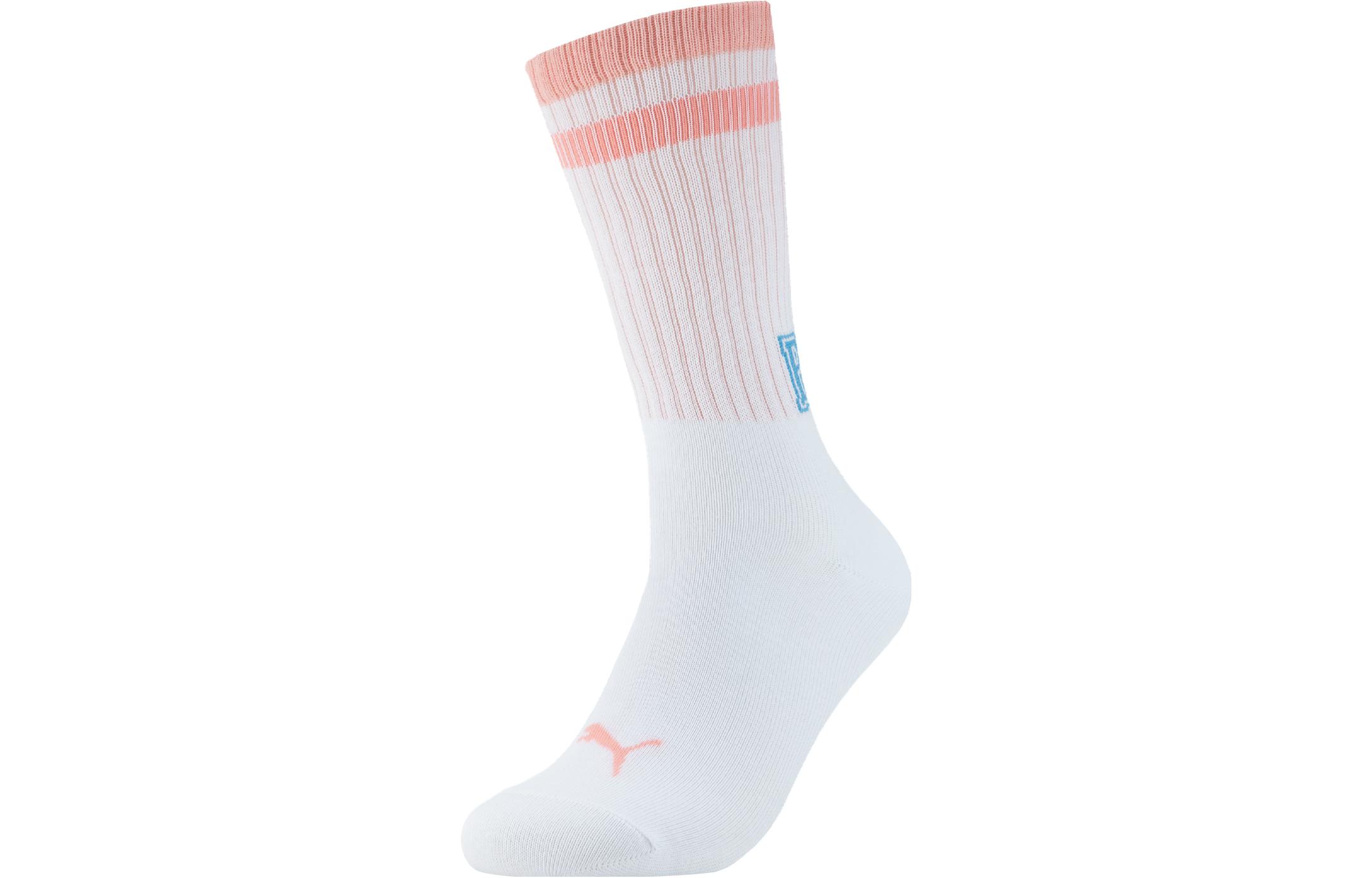 

Носки унисекс до середины голени PUMA, 1 Pack (White-Pink)