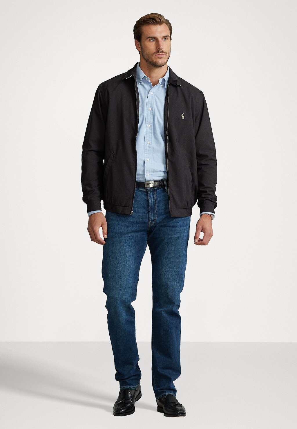 Куртка Polo Ralph Lauren Big & Tall КУРТКА BI-SWING, цвет black — фото 2