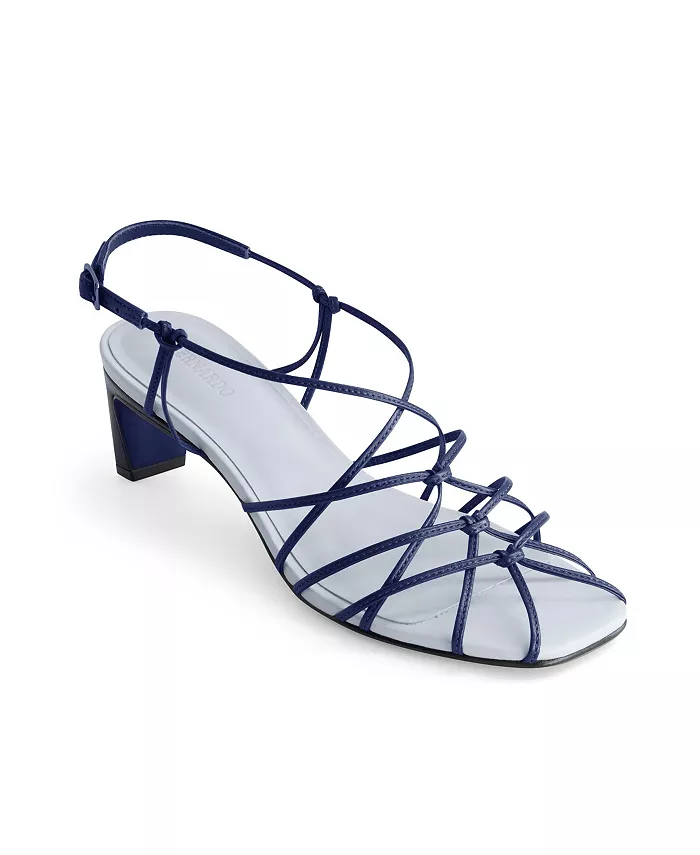 Бернардо Катрина Босоножки на каблуке с ремешками Bernardo Footwear, синий — фото 4