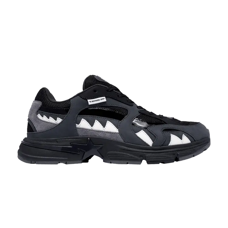 

Кроссовки BAPE Shark Sta M2 Black, черный