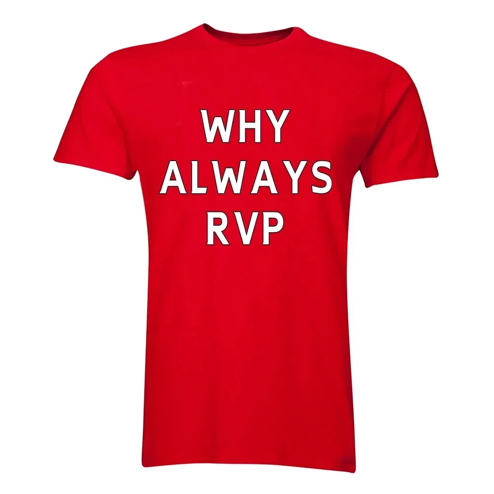 Футболка детская с принтом RVP Manchester United Manchester United Fc, красный